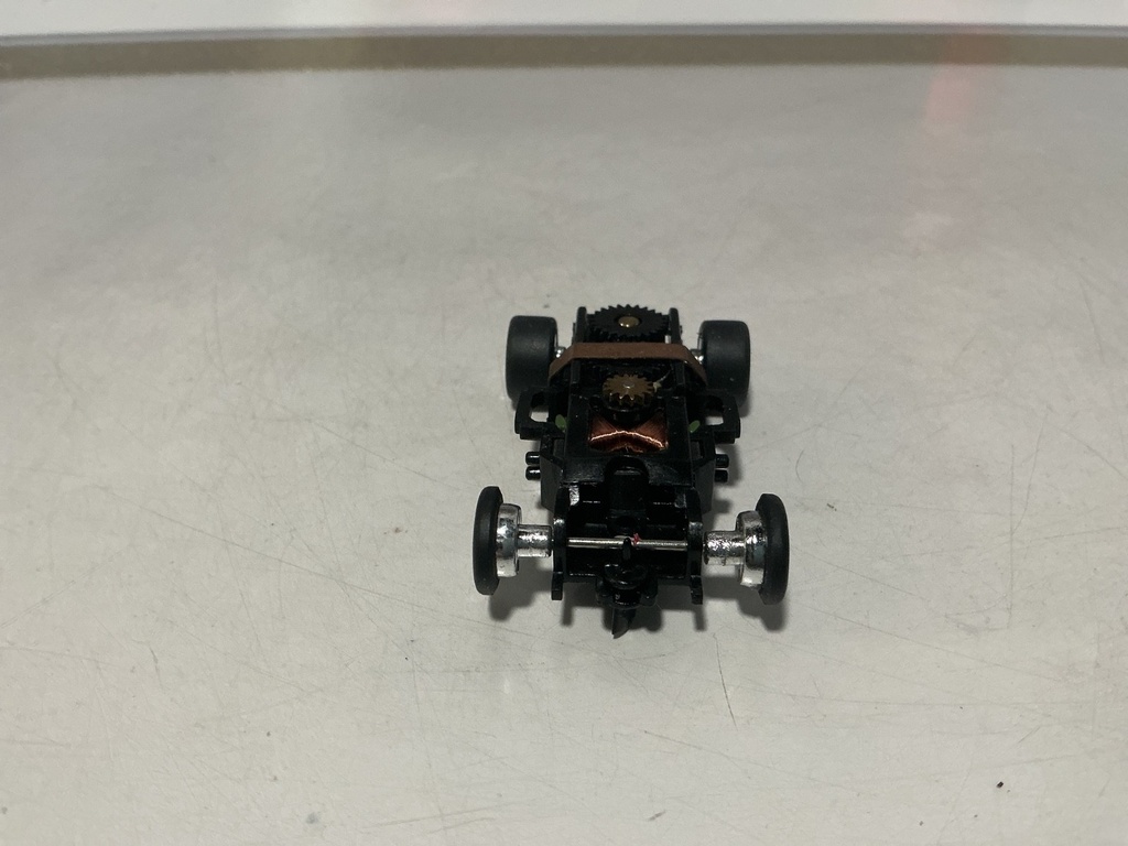 JOHNNY LIGHTNING PLAYING MANTIS X TRACTION SLOT CAR ONLY #16 image