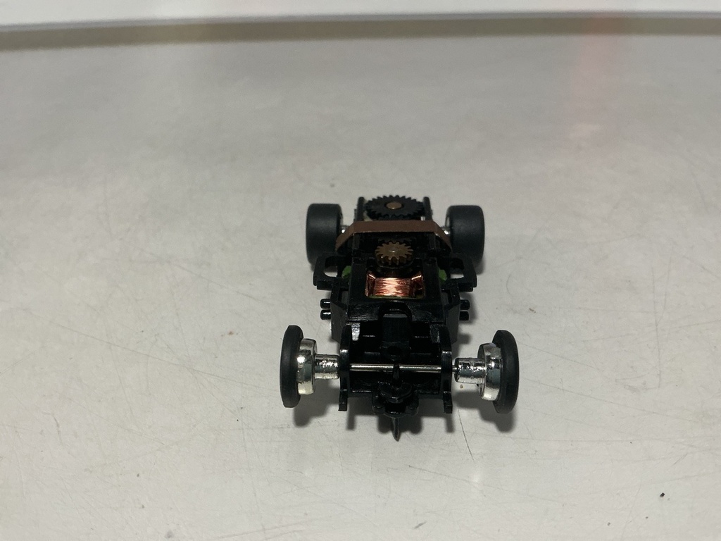 JOHNNY LIGHTNING PLAYING MANTIS X TRACTION SLOT CAR ONLY #17 image
