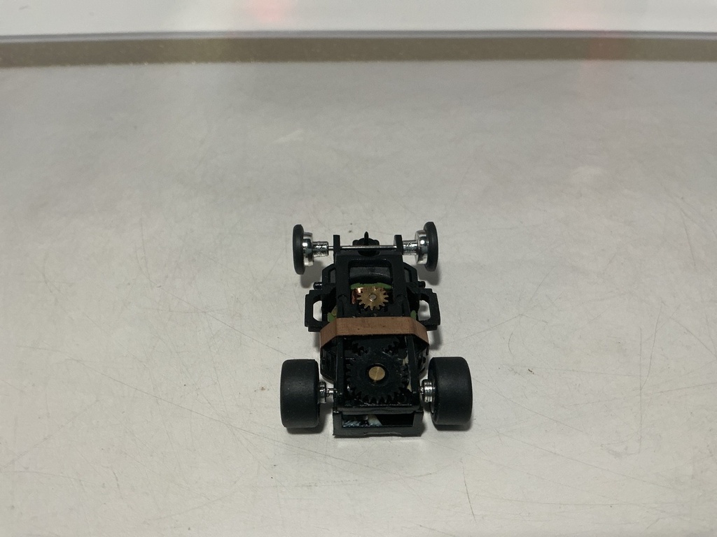 JOHNNY LIGHTNING PLAYING MANTIS X TRACTION SLOT CAR ONLY #17 image