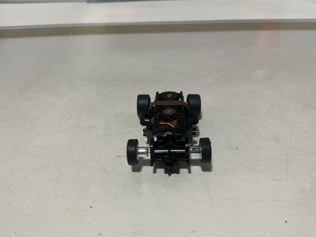 JOHNNY LIGHTNING PLAYING MANTIS X TRACTION SLOT CAR ONLY #18 image