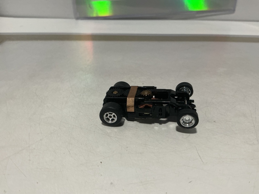 JOHNNY LIGHTNING PLAYING MANTIS X TRACTION SLOT CAR ONLY #18 image