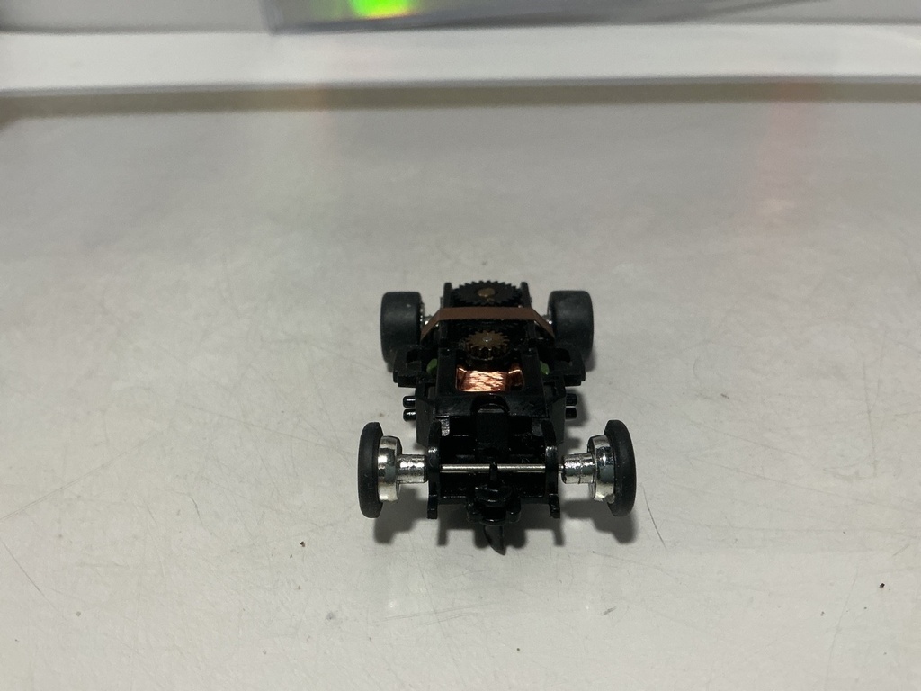 JOHNNY LIGHTNING PLAYING MANTIS X TRACTION SLOT CAR ONLY #19 image