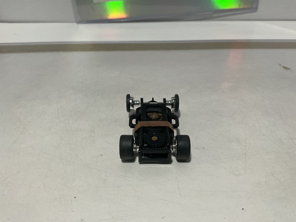 JOHNNY LIGHTNING PLAYING MANTIS X TRACTION SLOT CAR ONLY #19 image