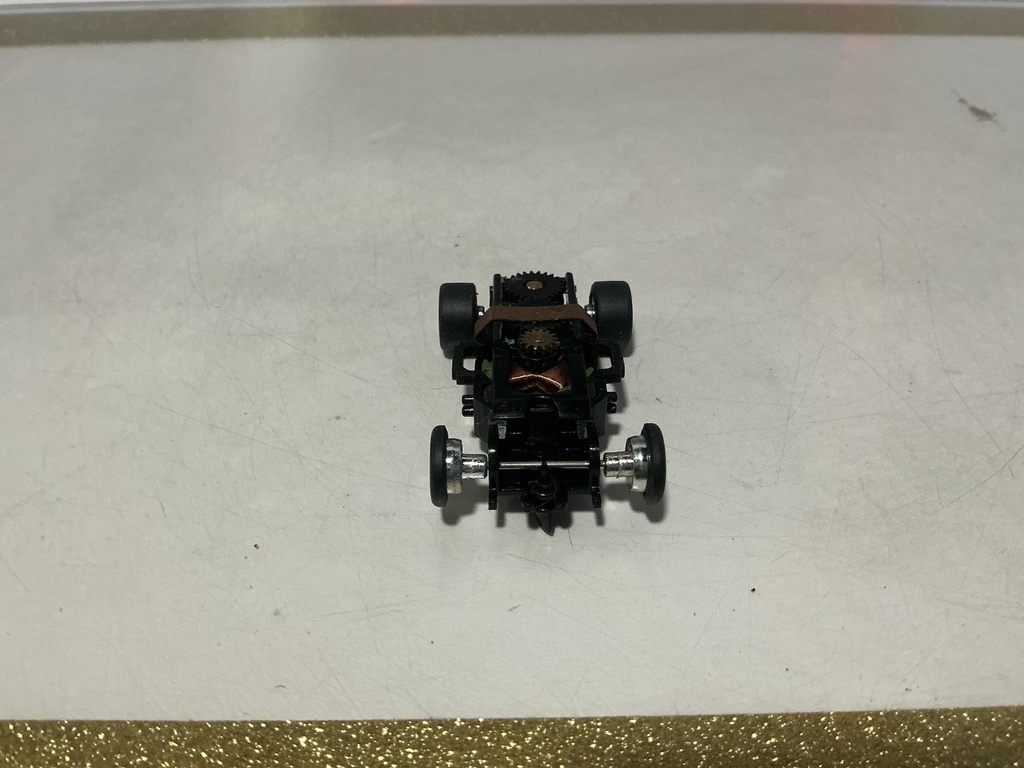 JOHNNY LIGHTNING PLAYING MANTIS X TRACTION SLOT CAR ONLY #23 image
