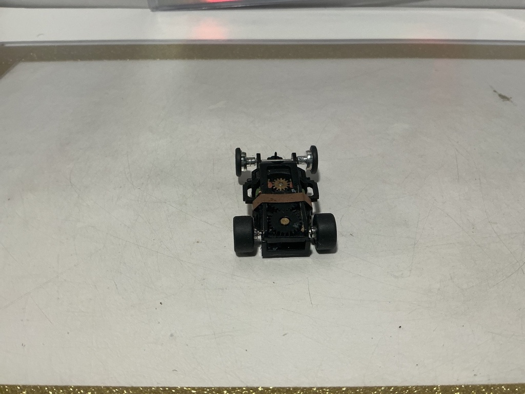 JOHNNY LIGHTNING PLAYING MANTIS X TRACTION SLOT CAR ONLY #23 image