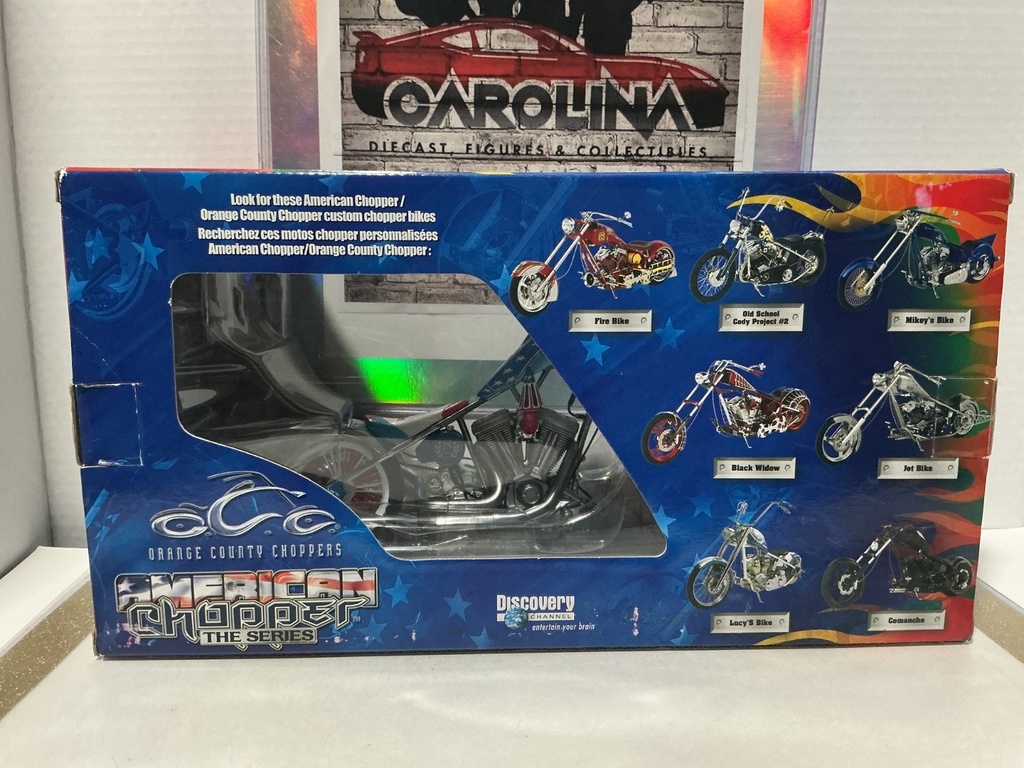 1/10 ORANGE COUNTY CHOPPERS - MILLER WELDER BIKE [BIKE ONLY] image