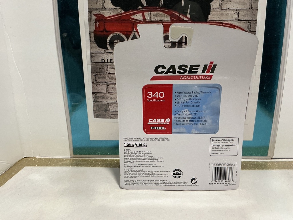 1/64 SCALE - CASE IH AGRICULTURE 25TH ANNIVERSARY MAGNUM 340 CVT image