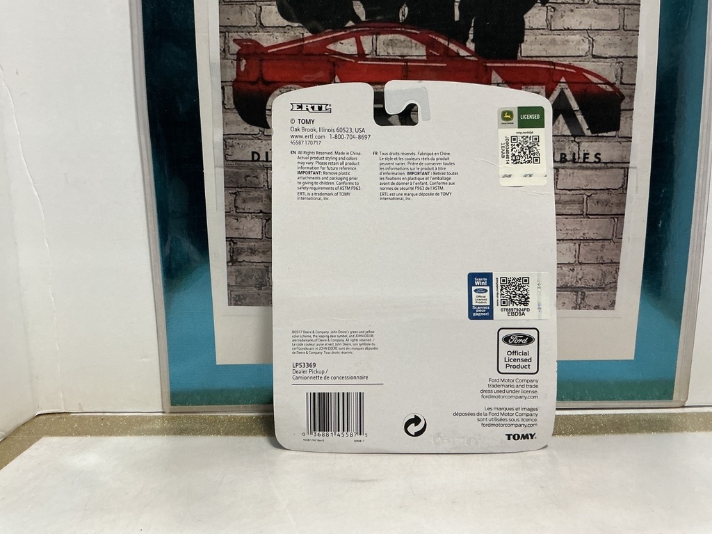 1/64 SCALE - ERTL/JOHN DEERE FORD DEALER PICKUP image