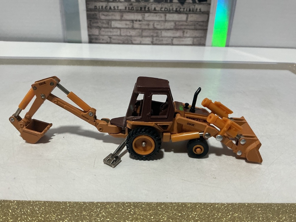 1/64 ERTL 580E BACKHOE LOADER [NO BOX] image