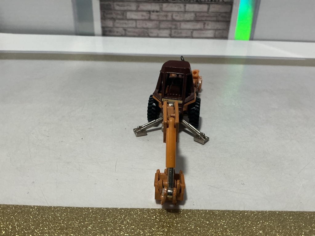1/64 ERTL 580E BACKHOE LOADER [NO BOX] image