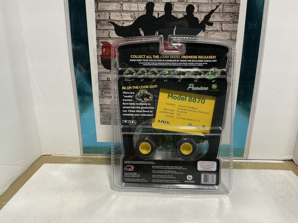 1/64 SCALE - MODEL 8870 - JOHN DEERE PREMIERE image