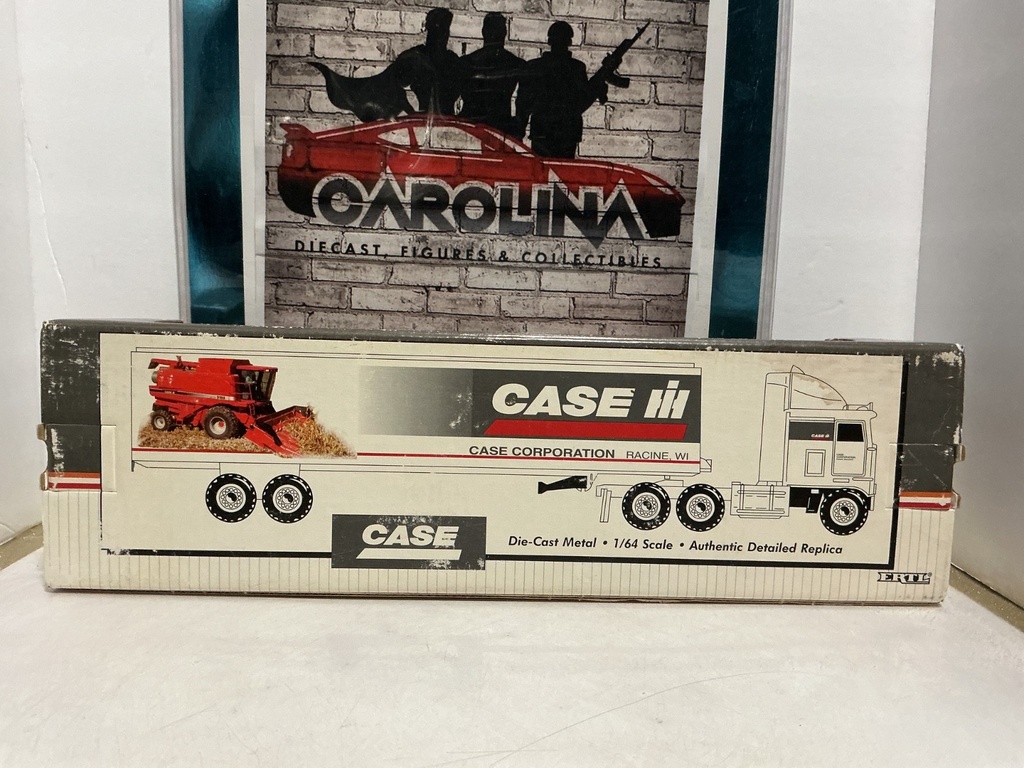 1/64 SCALE - ERTL/CASE IH - TRACTOR-TRAILER image