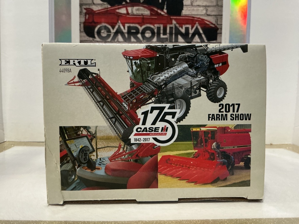 1/64 2017 FARM SHOW [ERTL/CASE III] AXIAL FLOW [HOLE PUNCTURE ON BOX] image
