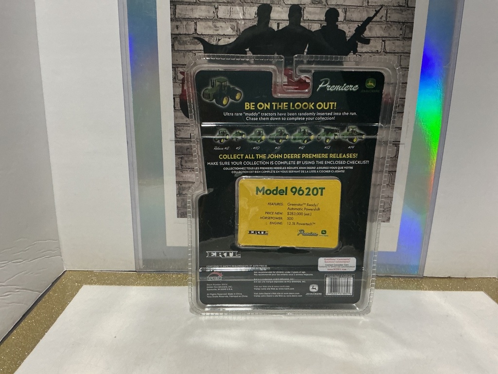 1/64 - ERTL - PREMIERE JOHN DEER MODEL 9620T image