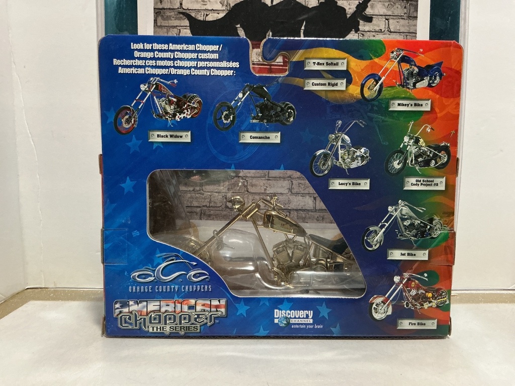 1/18 SCALE O.C.C. CHOPPERS - MIKEY’S BIKE [LIMITED EDITION] SCUFF ON BOX image