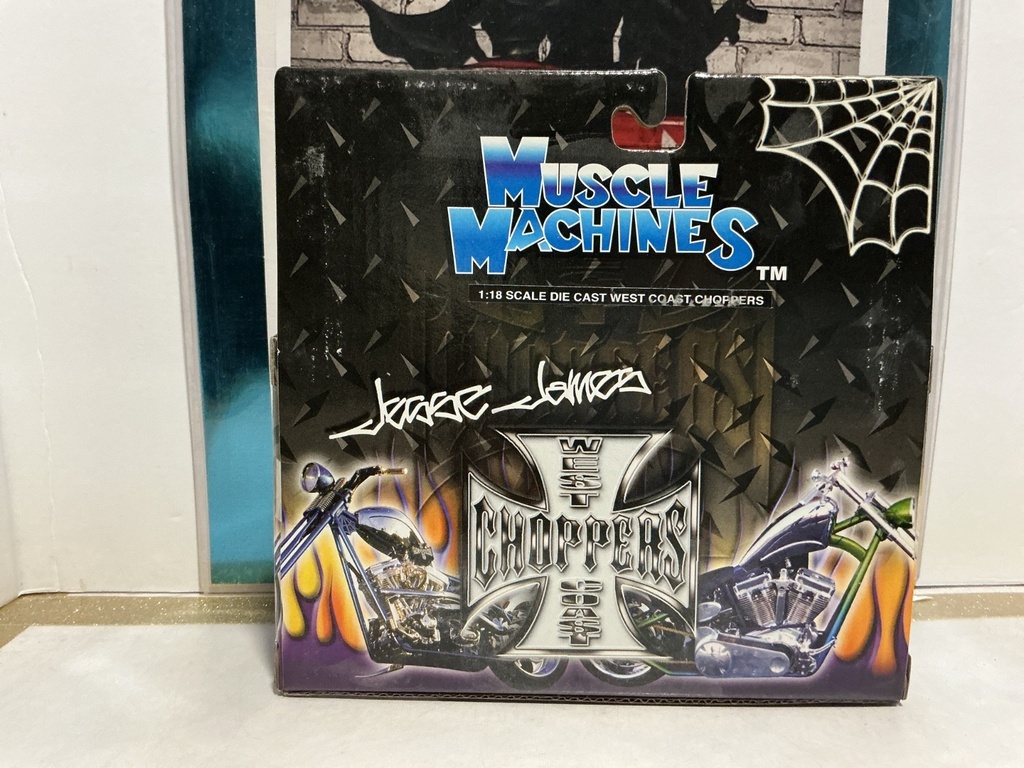 1/18 SCALE WEST COAST CHOPPERS- CFL-RIGID SCUFF ON BOX image