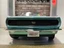 1:18 MAISTO 1969 CHEVROLET CAMARO BLUE SS 396 ON BLACK image