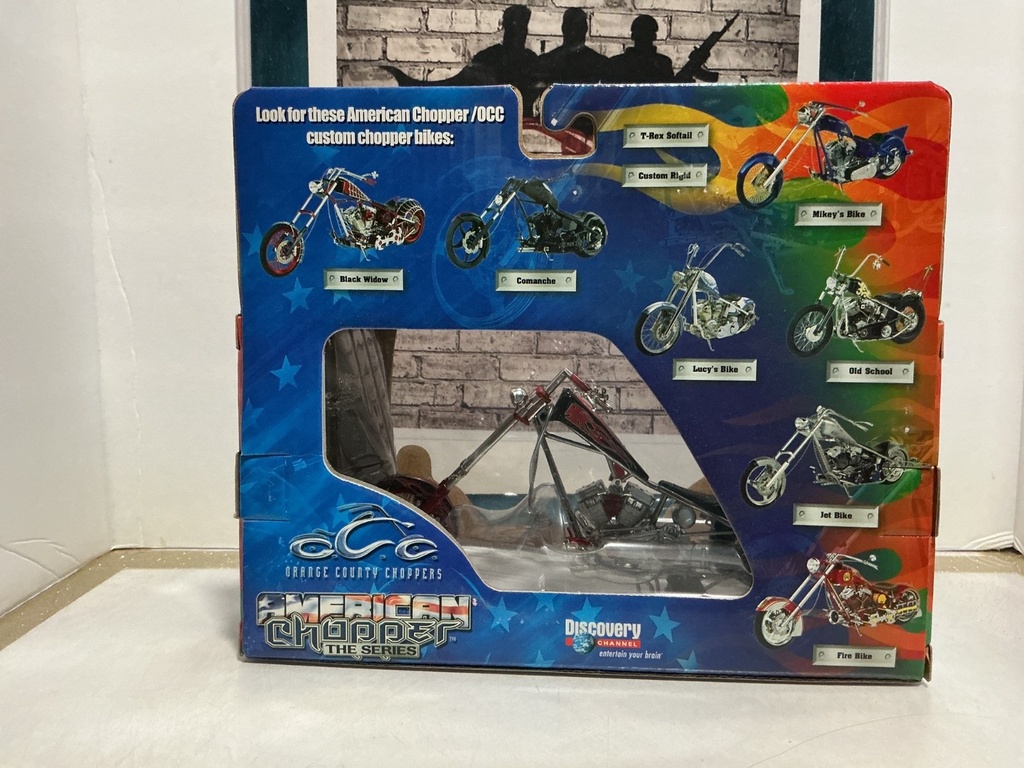 1/18 SCALE O.C.C. CHOPPERS - CUSTOM RIGID #1 SCUFF ON BOX image