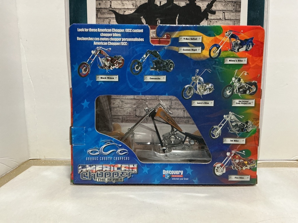 1/18 SCALE O.C.C. CHOPPERS - CUSTOM RIGID #3 SCUFF ON BOX image