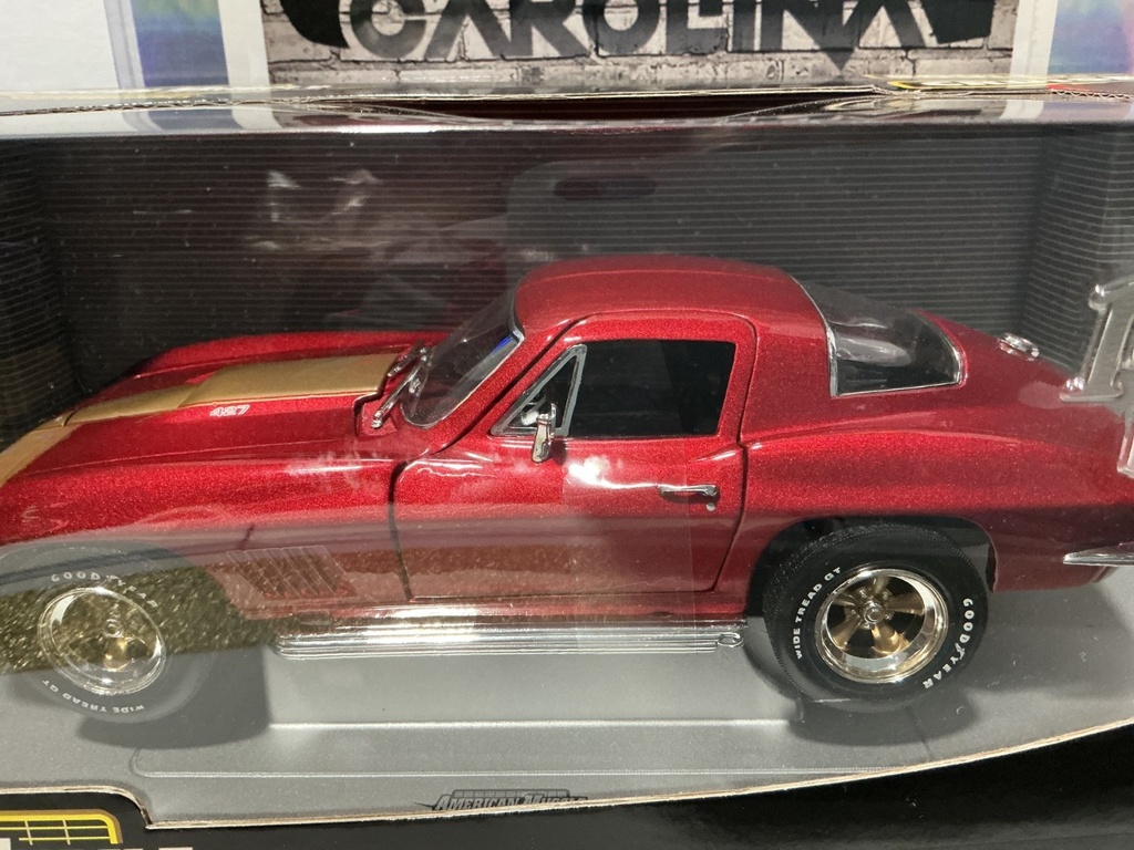 1/18 ERTL/BOULEVARD CRUISERS - 1 OF 5000 LIMITED EDITION 1967 CORVETTE COUPE image