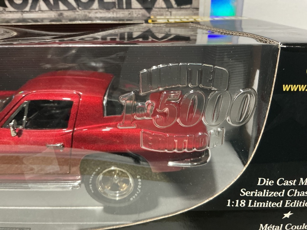 1/18 ERTL/BOULEVARD CRUISERS - 1 OF 5000 LIMITED EDITION 1967 CORVETTE COUPE image
