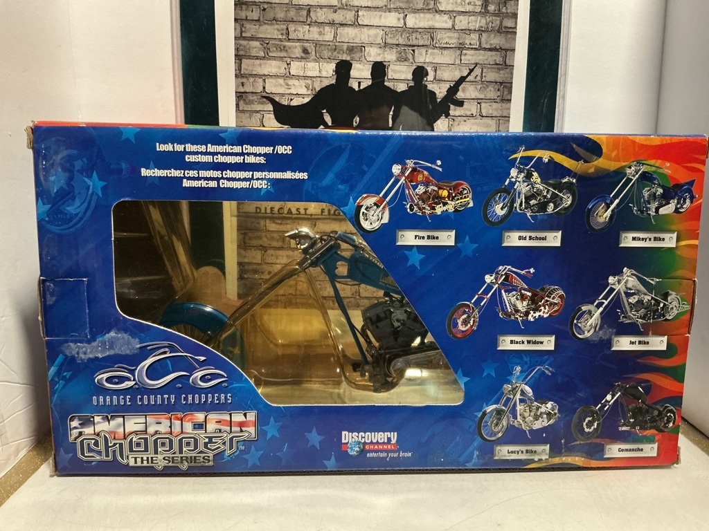1/18 AMERICAN CHOPPER/ORANGE COUNTY CHOPPERS - MIKEY’S BIKE image