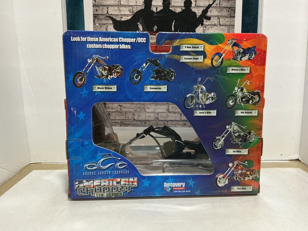 1/18 SCALE O.C.C. CHOPPERS - COMANCHE SCUFF ON BOX image
