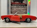 1:18 MAISTO 1971 CHEVROLET CHEVELLE SS 454 CONVERTIBLE RED ON TAN image