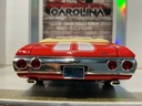 1:18 MAISTO 1971 CHEVROLET CHEVELLE SS 454 CONVERTIBLE RED ON TAN image