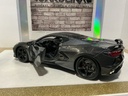 1:18 MAISTO 2020 CORVETTE GRAY/ON BLACK image