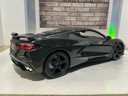 1:18 MAISTO 2020 CORVETTE GRAY/ON BLACK image