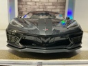 1:18 MAISTO 2020 CORVETTE GRAY/ON BLACK image