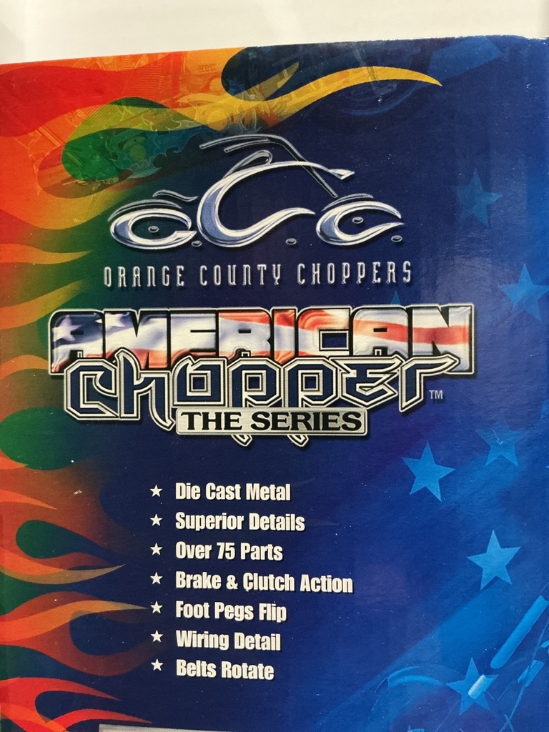 1/18 AMERICAN CHOPPER/ORANGE COUNTY CHOPPERS - COMANCHE image