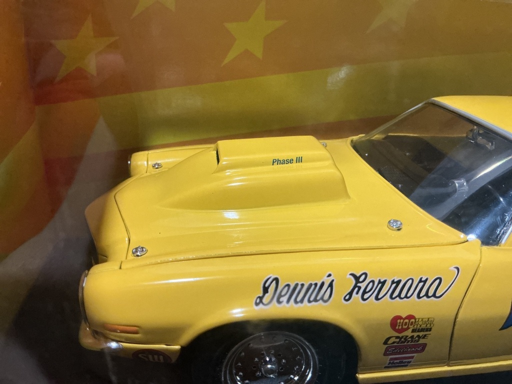 1/18 ERTL / AMERICAN MUSCLE - 1971 BALDWIN MOTION CAMARO [YELLOW/BLACK] image