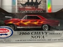 1/18 ERTL/INTERNATIONAL SHOW CAR ASSOCIATION 1966 CHEVY PROSTOCK NOVA [BURGUNDY] image