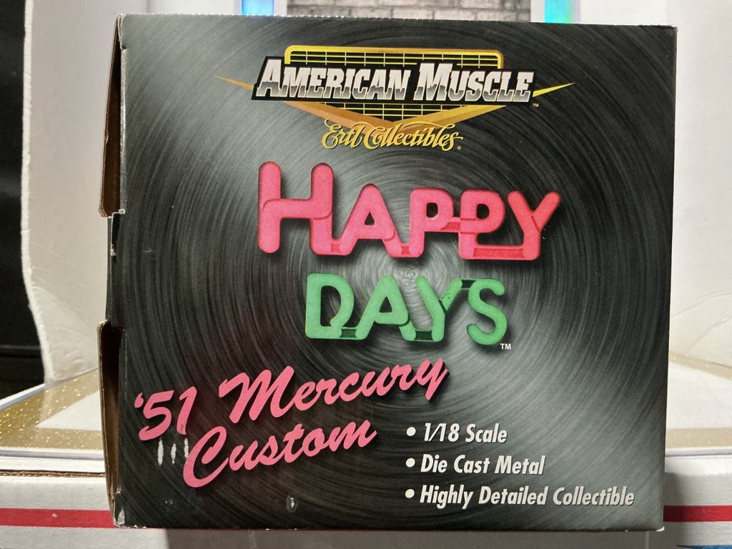 1/18 ERTL  / AMERICAN MUSCLES - HAPPY DAYS ‘51 MERCURY CUSTOM [GLITTER PINK] #2 image