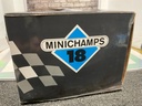 1:18 MINICHAMPS 12 JORDAN PEUGEOT 196 1996 M.BRUNDLE BOX DAMAGED image