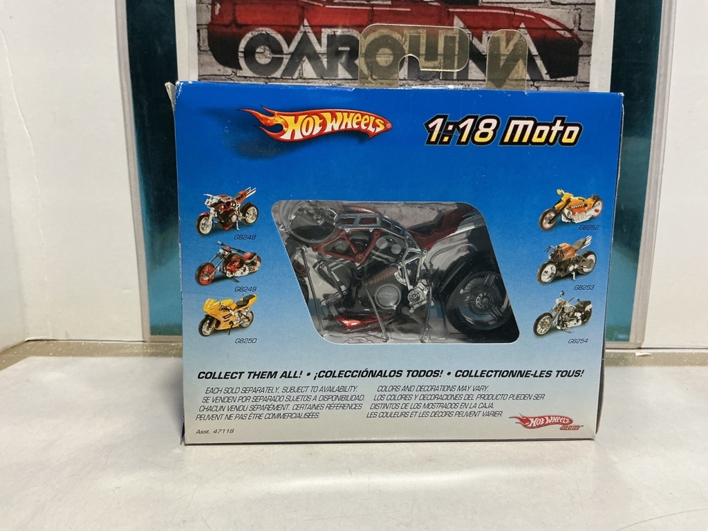 1/18 SCALE - HOTWHEELS MOTO X-BLADE image