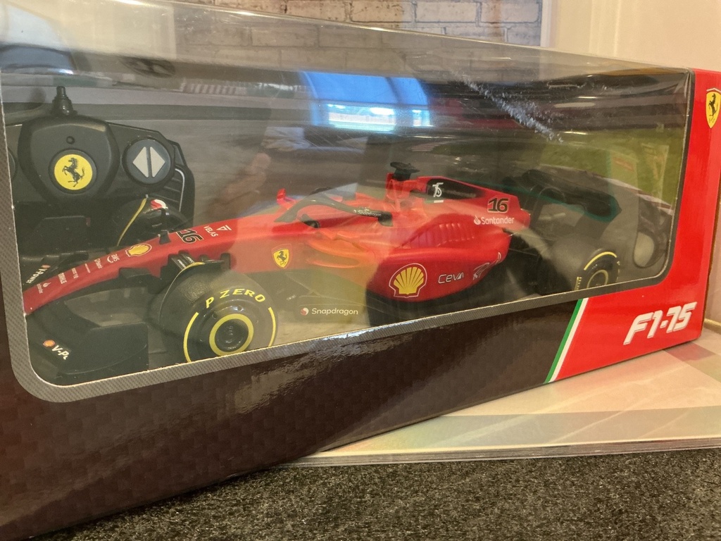 1/18 RASTAR RC F1-75 FORMULA FERRARI RACE CAR image