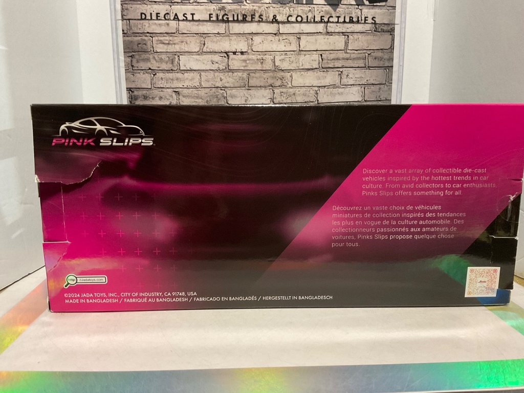 1/18 JADA PINK SLIPS 2020 FORD MUSTANG SHELBY GT 500 BOX HAS TEAR ON BACK image