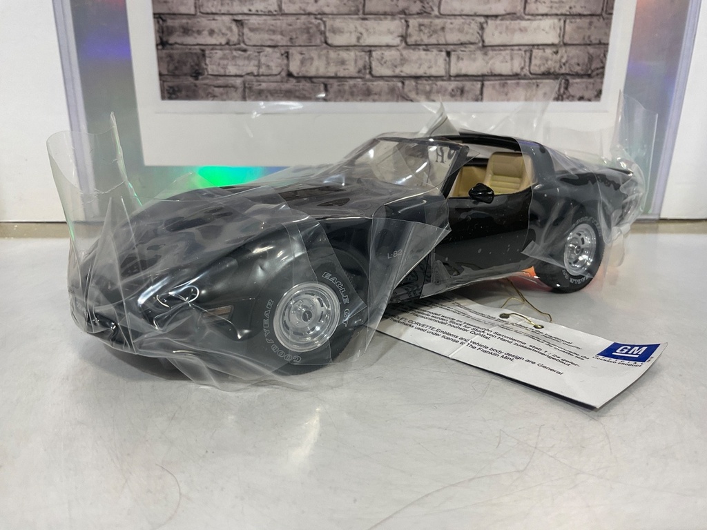 1:24 FRANKLIN MINT 1980 CORVETTE BLACK LE SPECIAL image