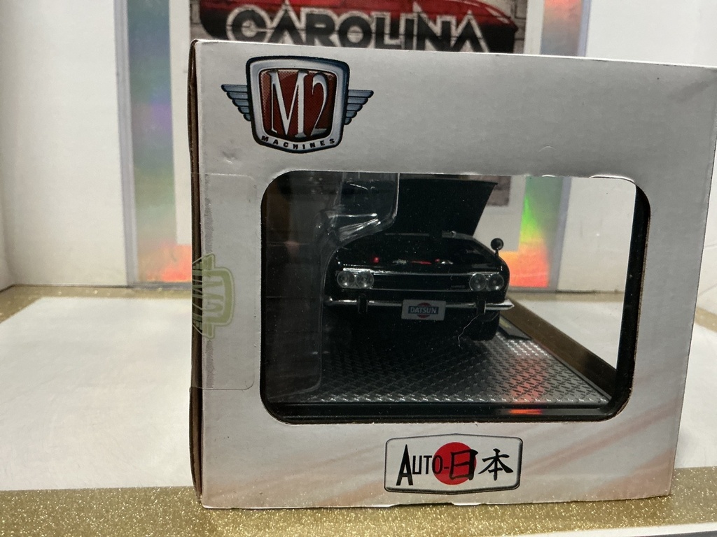 1/24 M2 MACHINES - 1970 DATSUN 510 JPN01 [BLACK/RED STRIPE] image