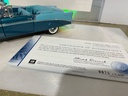 1:24 FRANKLIN MINT 1956 Chevy BEL AIR TWO TONE BLUE 874/1500 B11E022 image