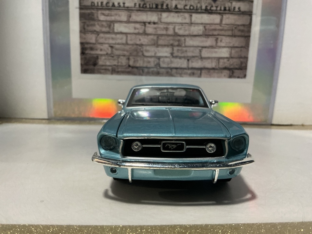 1/24 MAISTO - 1967 MUSTANG GT [BLUE/BLACK] image