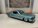 1/24 MAISTO - 1967 MUSTANG GT [BLUE/BLACK] image