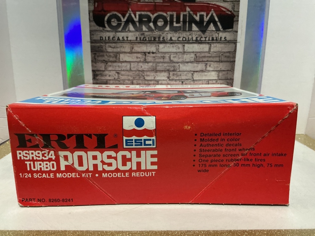 1:24 VINTAGE ERLT/ESCI PORSCHE RSR934 TURBO MODEL KIT image