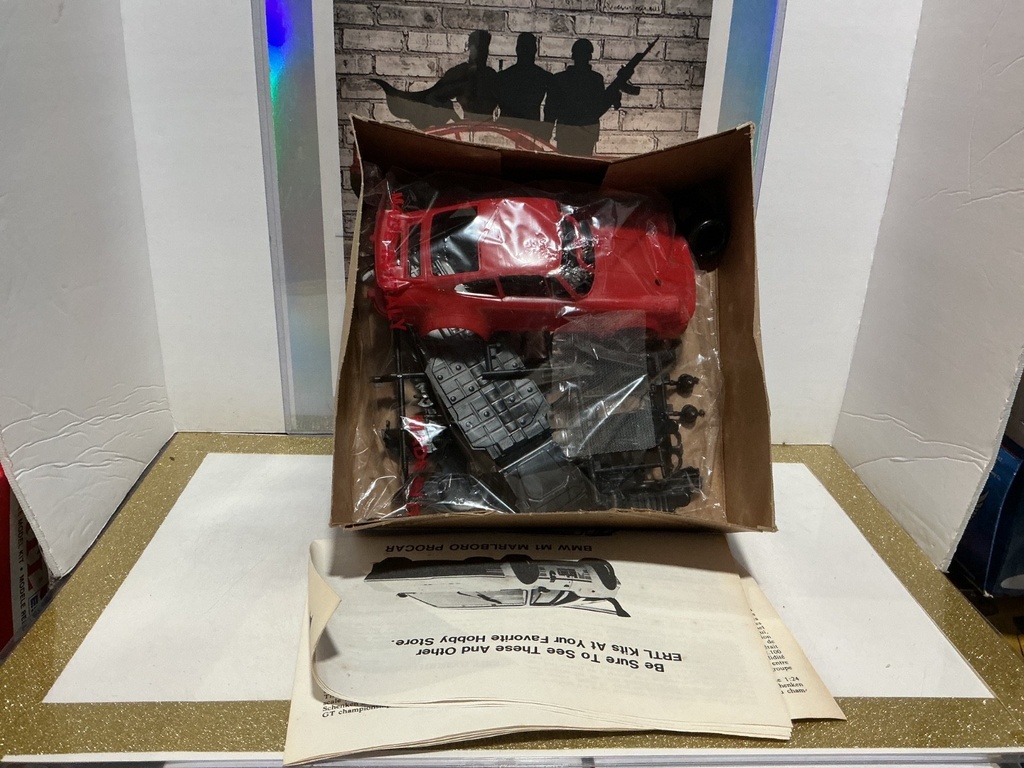 1:24 VINTAGE ERLT/ESCI PORSCHE RSR934 TURBO MODEL KIT image