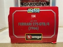 [DAMAGED BOX] BURAGO 1/24 FERRARI 275 GTB/4 (1966) image