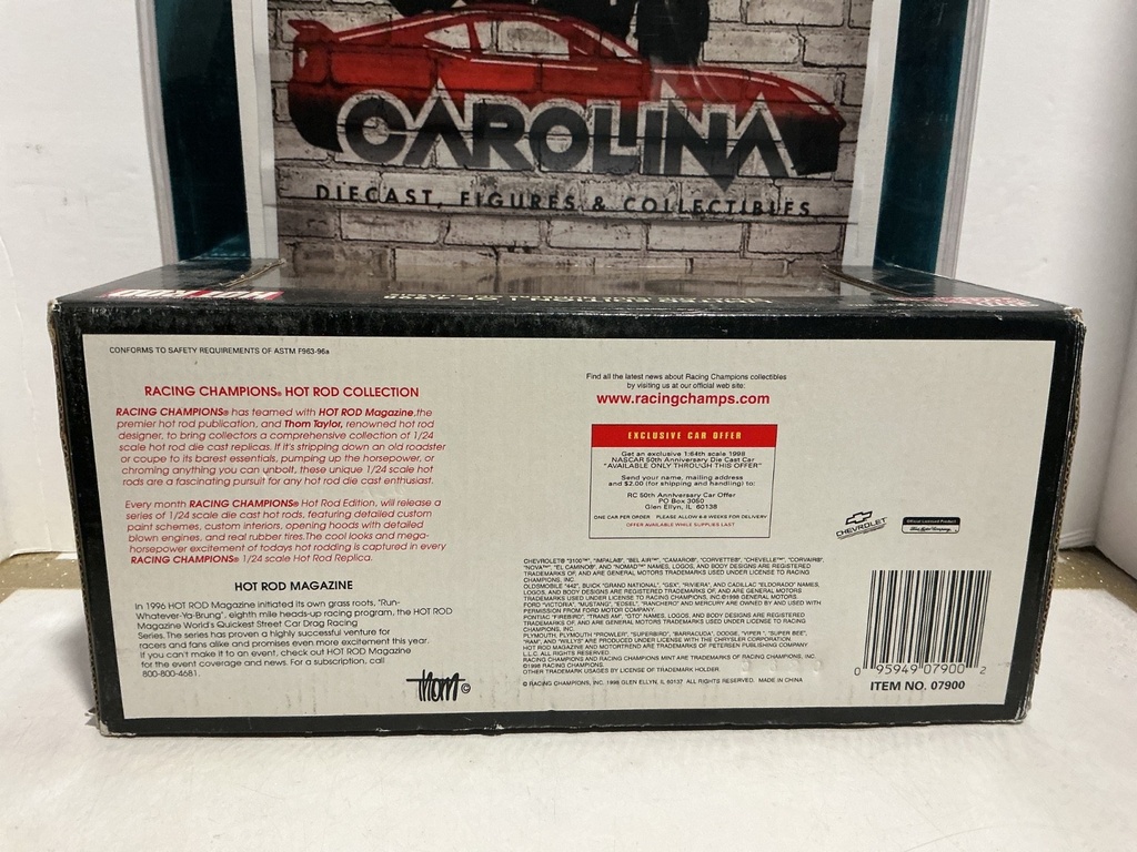 1/24 RACING CHAMPIONS HOT ROD - ISSUE #66 ‘33 FORD HIGHBOY COUPE image