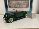 1/24 FRANKLIN MINT - B11XA09 - 1939 FORD ROADSTER [GREEN] image
